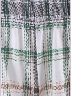 Lot de 2 pyjamas à carreaux