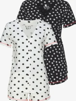 Lot de 2 pyjamas courts à motifs vivance dreams