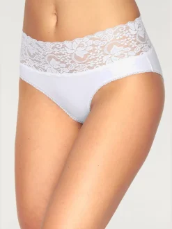 Lot de 3 slips en dentelle vivance