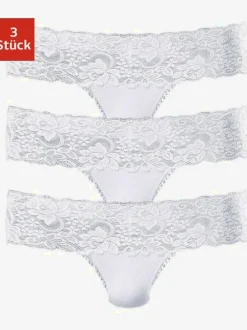Lot de 3 strings en dentelle vivance