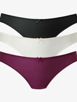 Lot de 3 strings petite fleur