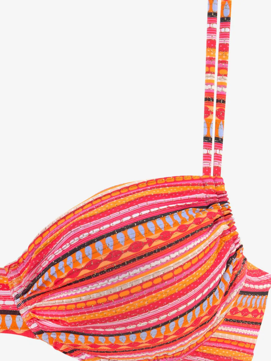 Maillot de bain à armatures avec bonnets amovibles et bretelles réglables