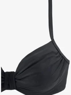 Maillot de bain à armatures avec fronces et bretelles réglables