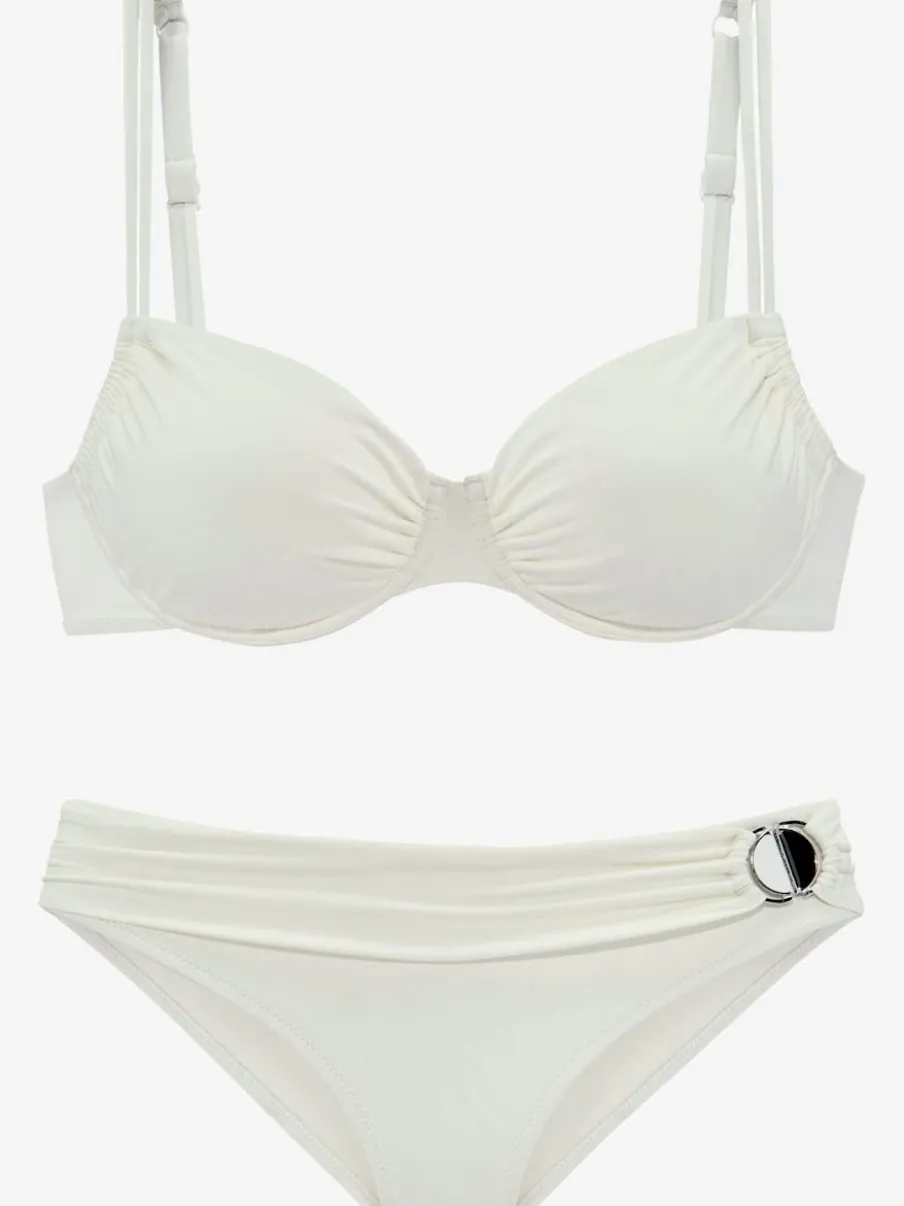 Maillot de bain à armatures avec bonnets amovibles ajustables