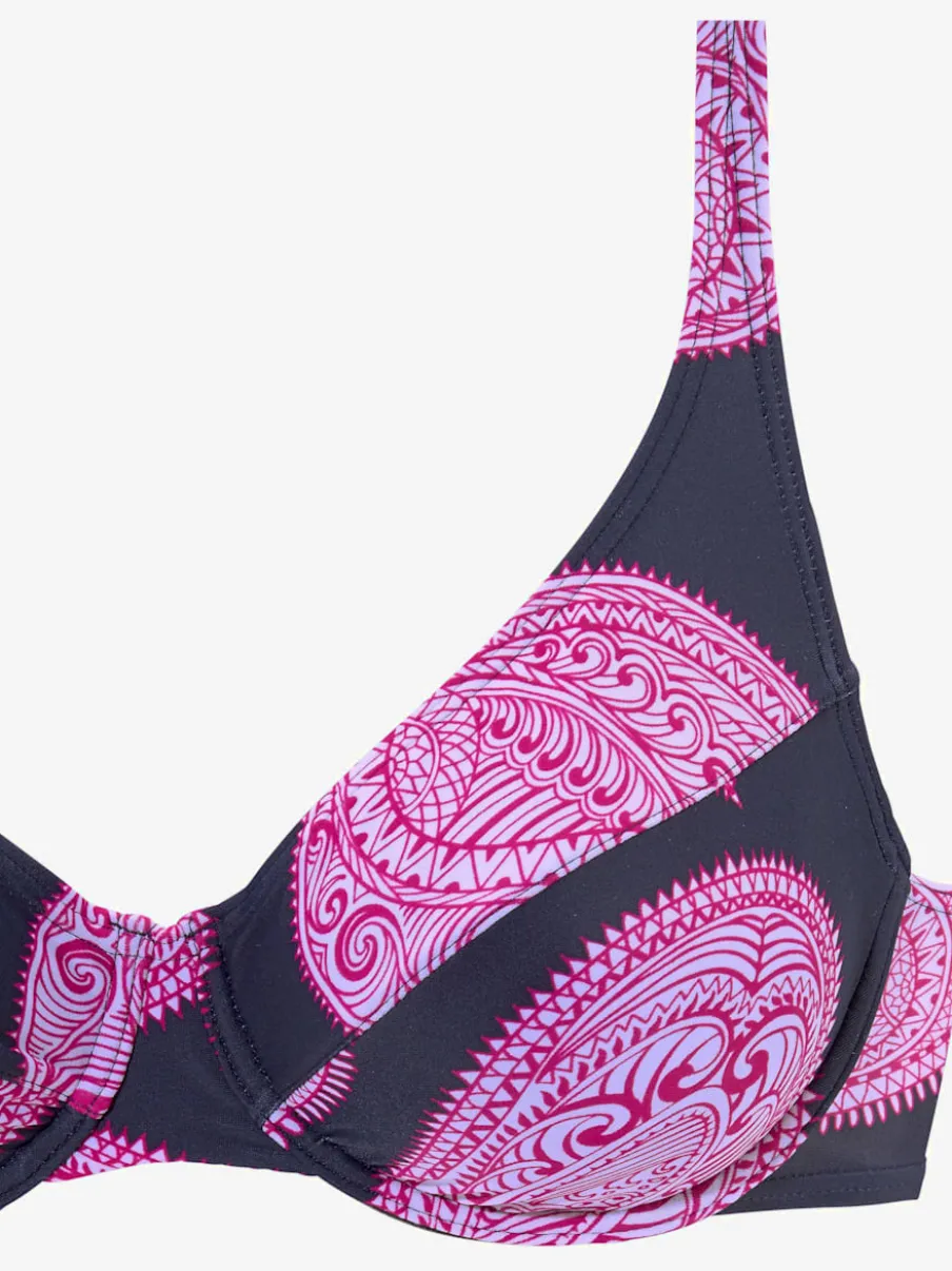 Maillot de bain à armatures avec bretelles réglables et largeurs côtés