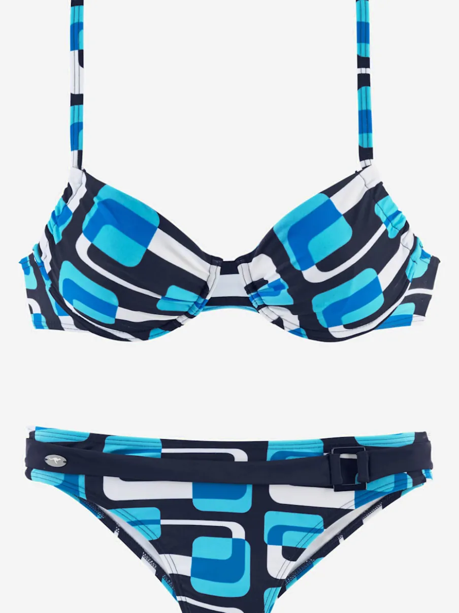 Maillot de bain à armatures avec bretelles réglables
