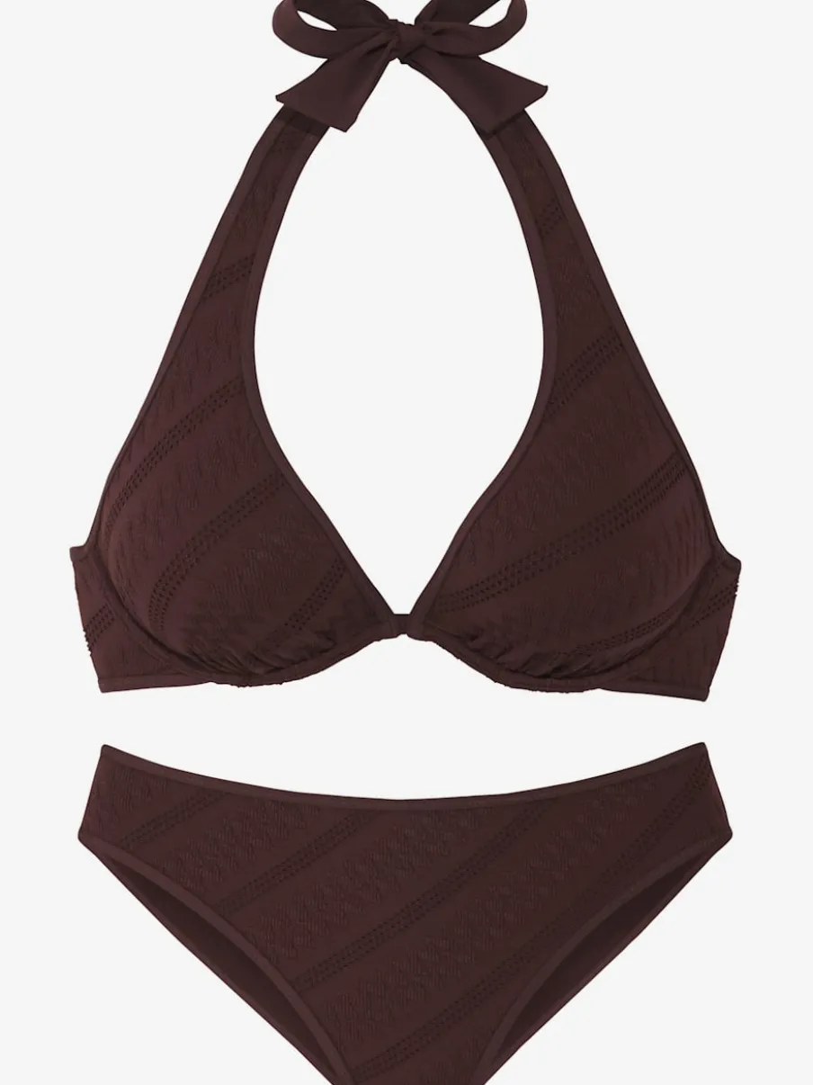 Maillot de bain à armatures avec bonnets amovibles ajustables