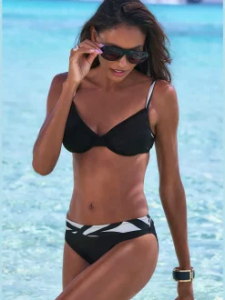 Maillot de bain à armatures avec bonnets amovibles ajustables