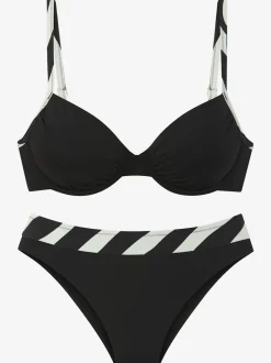 Maillot de bain à armatures avec bonnets amovibles ajustables