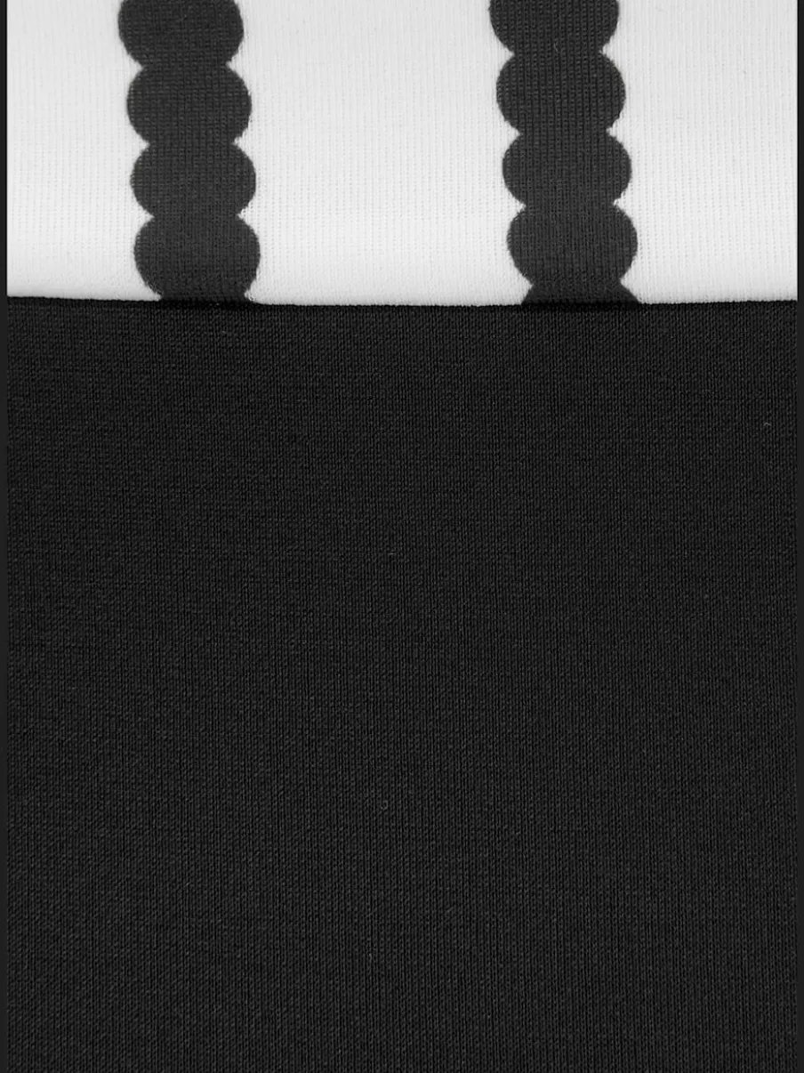 Maillot de bain à armatures avec rayures et bretelles réglables