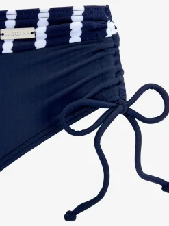 Maillot de bain à armatures avec rayures et bretelles réglables
