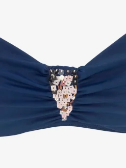 Maillot de bain à armatures avec paillettes et bretelles réglables