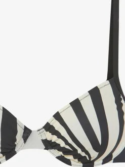 Maillot de bain à armatures avec motifs animal et réglables