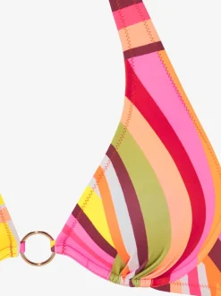 Maillot de bain à armatures avec motif graphique dynamique