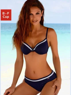 Maillot de bain à armatures style marin moderne
