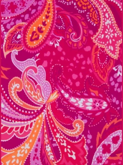 Maillot de bain avec bonnets amovibles et motif paisley