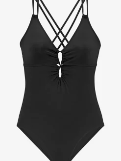 Maillot de bain avec bonnets amovibles et bretelles réglables