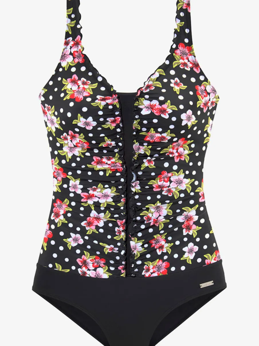 Maillot de bain avec bonnets intégrés et bretelles réglables