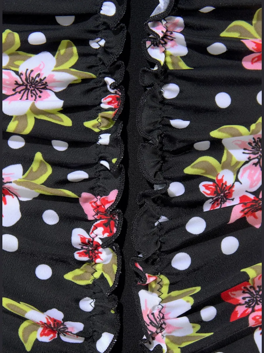 Maillot de bain avec bonnets intégrés et bretelles réglables