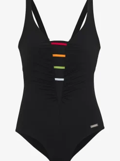 Maillot de bain avec bretelles réglables et bonnets intégrés