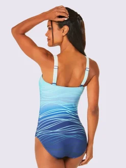 Maillot de bain avec bretelles réglables et bonnets confortables