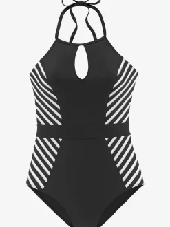 Maillot de bain avec découpe et détails affinés