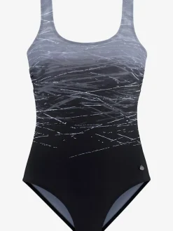 Maillot de bain avec dos croisé et bonnets intégrés