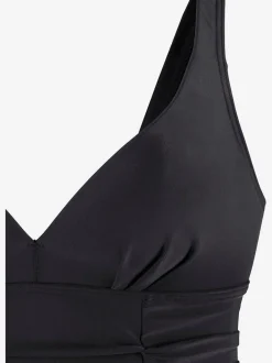 Maillot de bain avec fronces et bonnets rembourrés