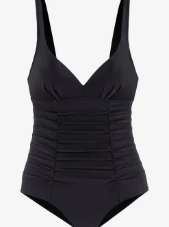 Maillot de bain avec fronces et bonnets rembourrés