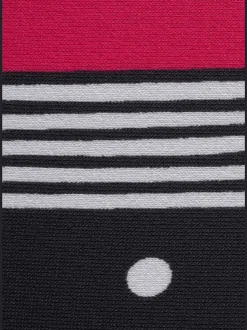Maillot de bain avec motifs pois et rayures ajustés