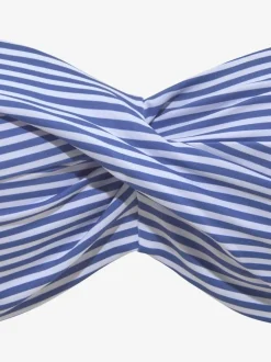 Maillot de bain bandeau à armatures rayé marin confortable