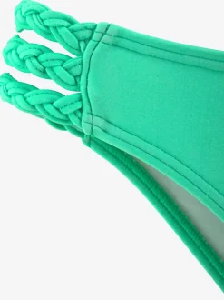 Maillot de bain bandeau à armatures avec détails tressés et bretelles amovibles