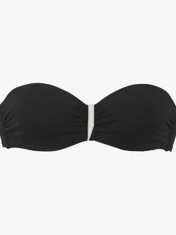 Maillot de bain bandeau avec armatures et bretelles amovibles
