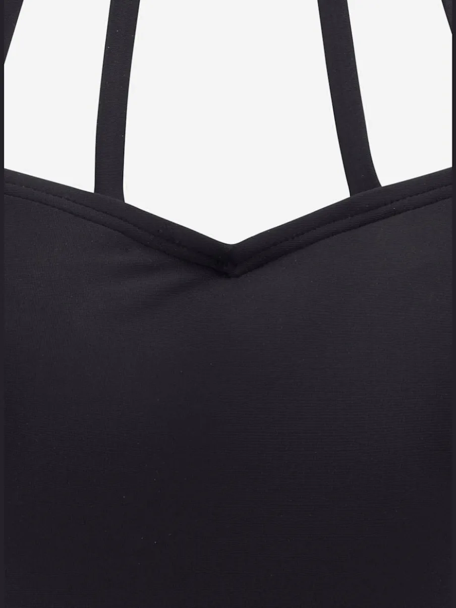 Maillot de bain à bonnets intégrés et bande élastique
