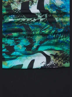 Maillot de bain à bretelles réglables avec motifs graphiques