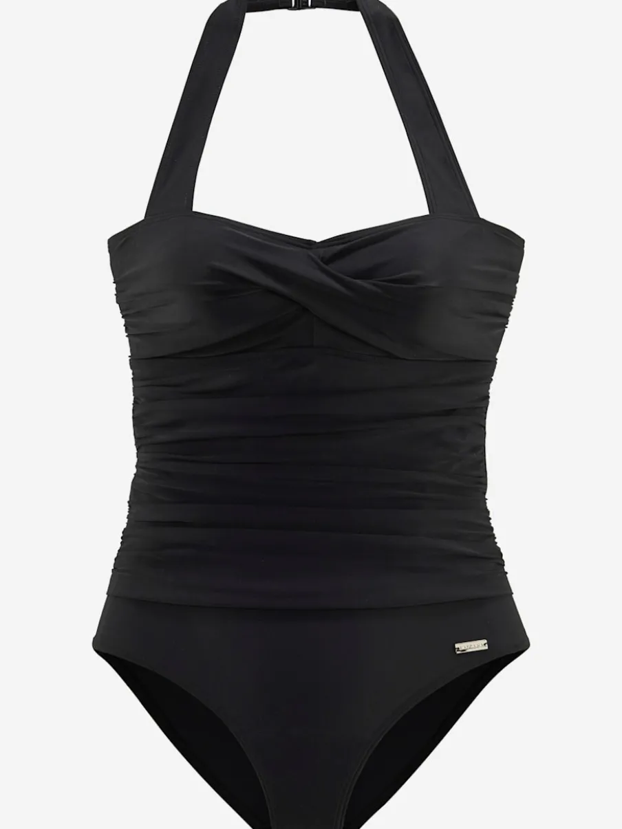 Maillot de bain à col fermé avec bonnets rembourrés