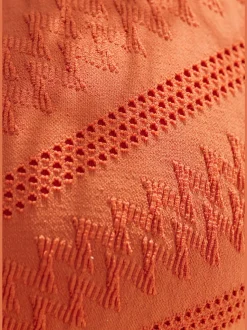 Maillot de bain à doubles bretelles avec perles décoratives