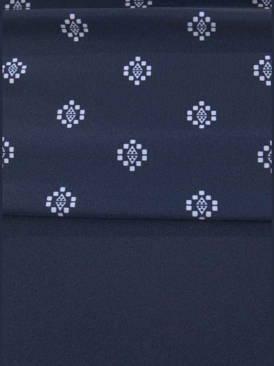 Maillot de bain imprimé avec bonnets souples et bretelles réglables