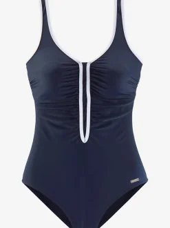 Maillot de bain offrant bonnets doux et élastique sous poitrine