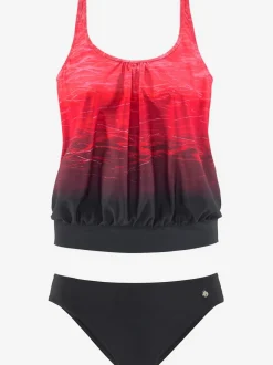 Maillot de bain 2 pièces avec bonnets intégrés et bretelles réglables