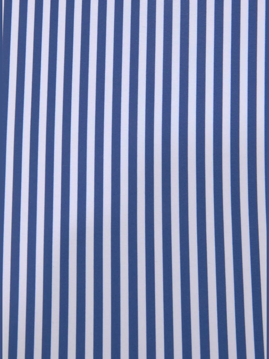 Maillot de bain rayé marin avec bonnets amovibles réglables