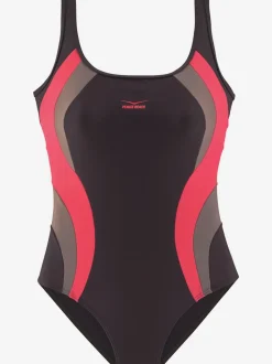 Maillot de bain sportif avec empiècements élastiques confortables