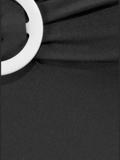 Maillot de bain uni avec bonnets doux intégrés