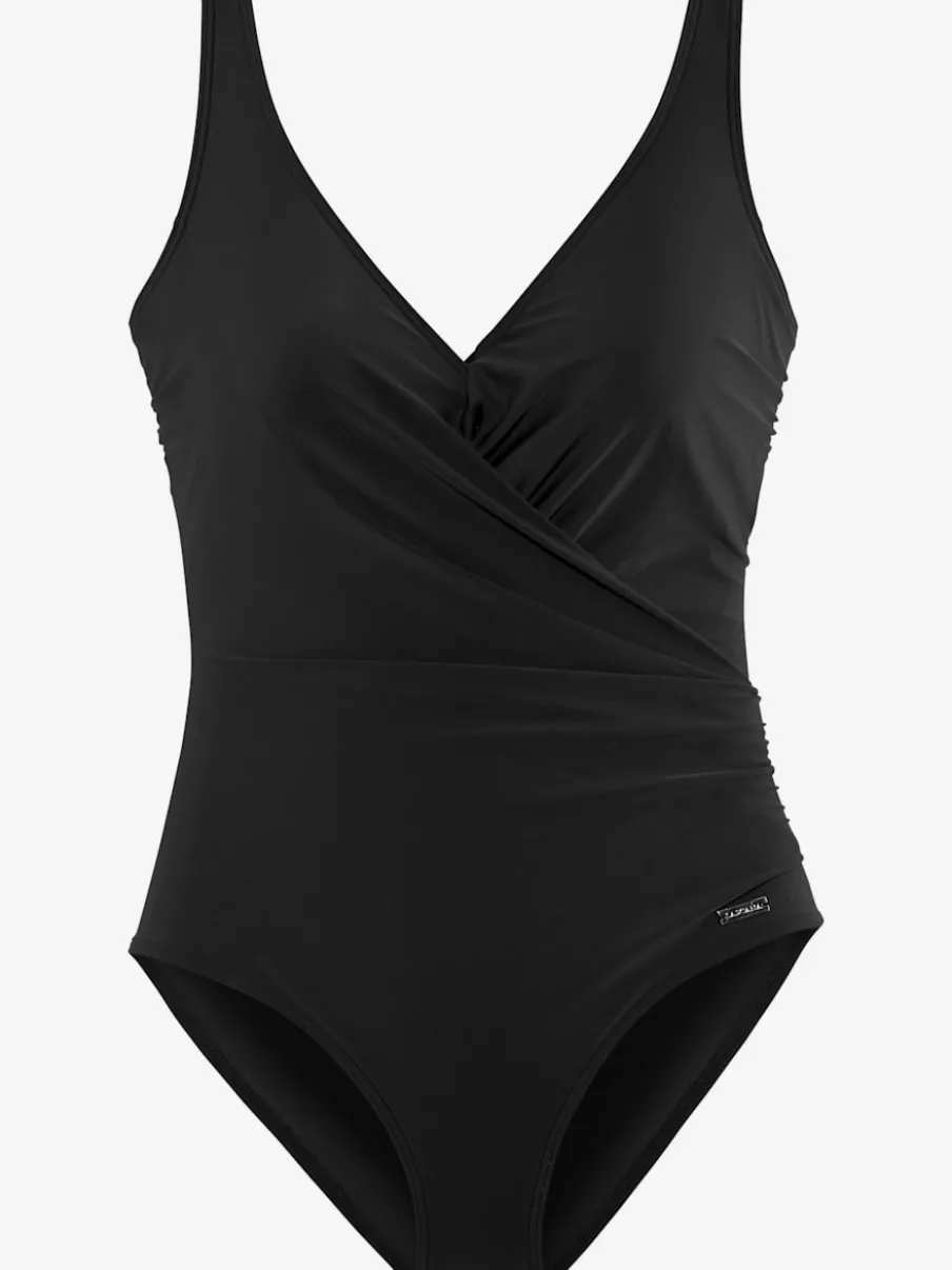 Maillots de bain avec bretelles réglables et insert modelant.