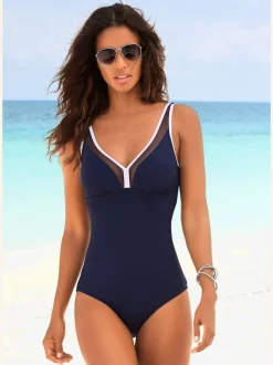Maillots de bain avec empiècements et inserts modelants élégants