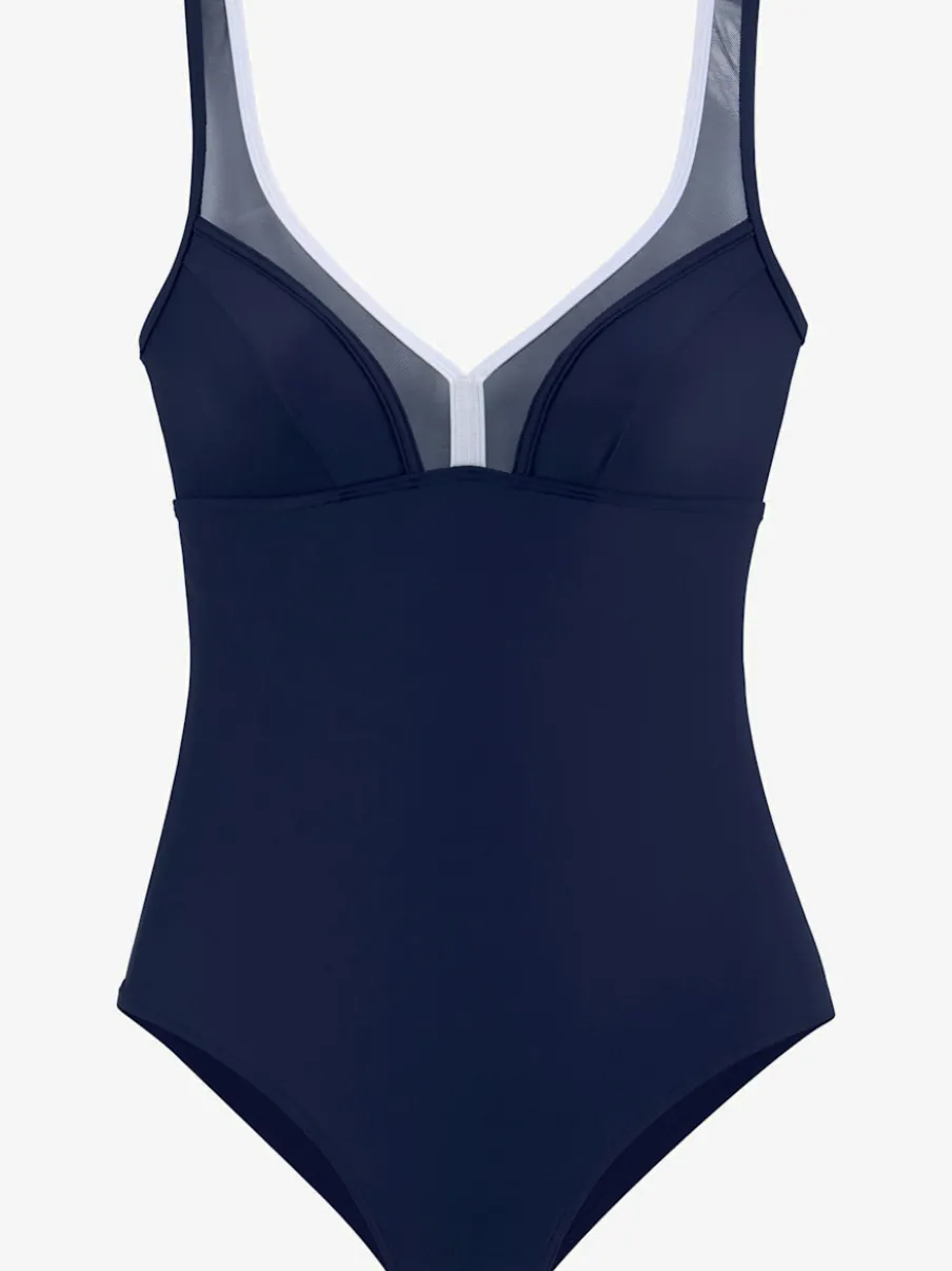 Maillots de bain avec empiècements et inserts modelants élégants