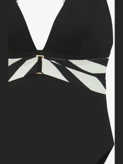 Maillots de bain à col en V avec détails brillants
