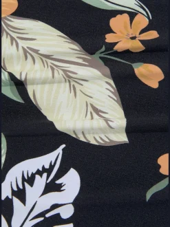 Maillots de bain à imprimé floral avec bonnets intégrés