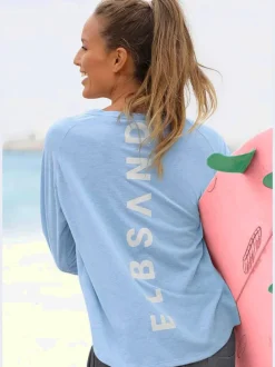 Manches longues encolure ronde en jersey doux confortable
