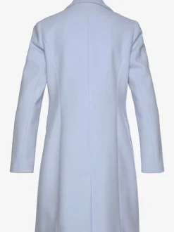 Manteau blazer avec col à revers et boutons imitation corne